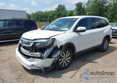 2020 Honda Pilot Awd Ex z USA, uszkodzony, nr VIN 5FNYF6H37LB047115